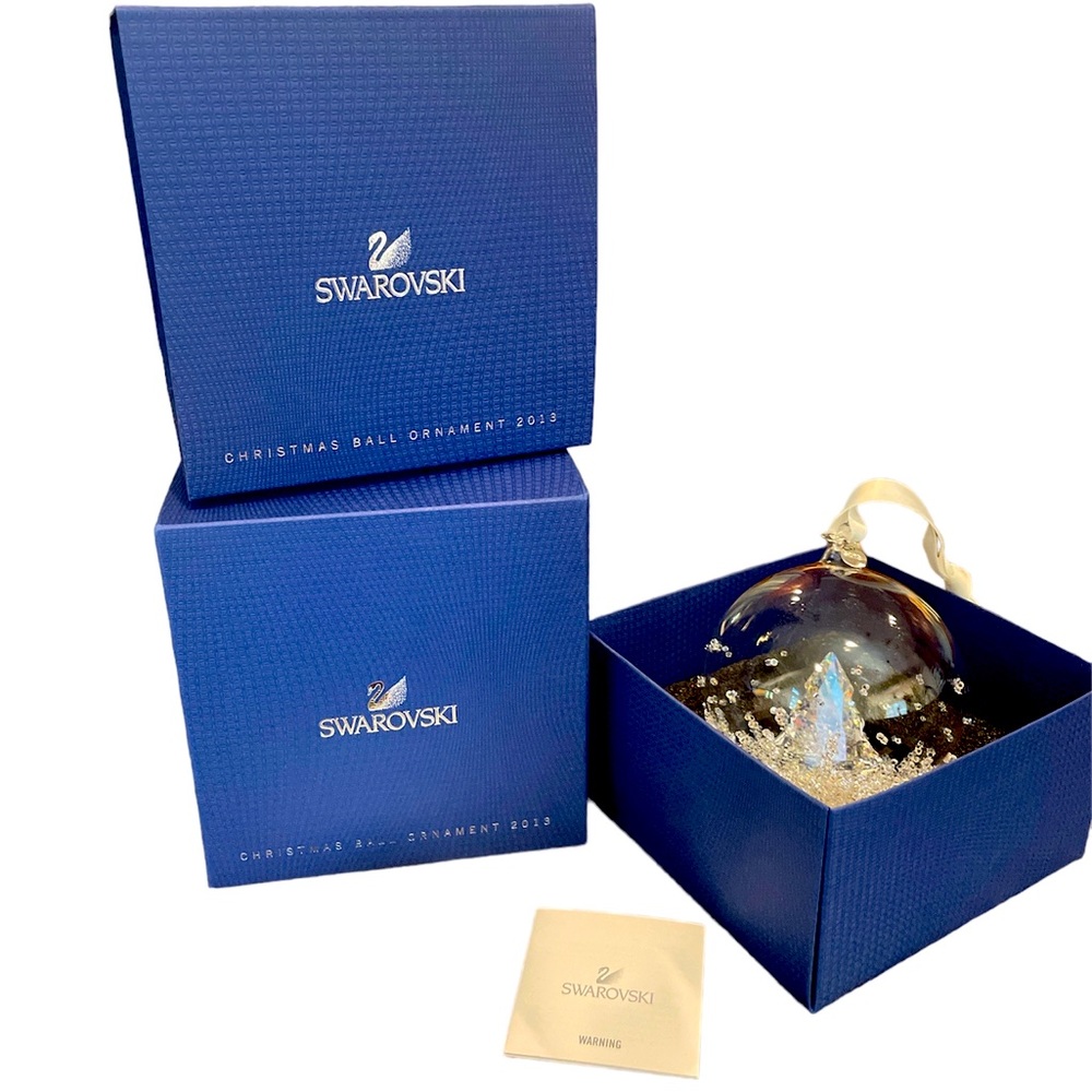 Swarovski Christmas Ball Ornament 2013 First Edition